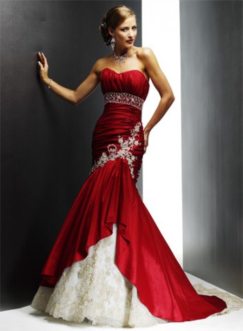 Abiti sposa rosso