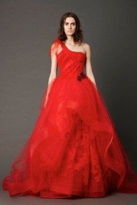 Abito rosso da sposa