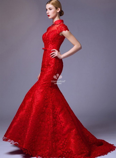 Abito rosso da sposa