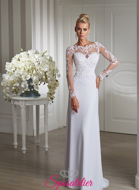 Abiti eleganti da sposa