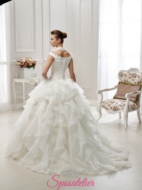 Abito sposa balze