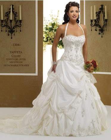 Vestito da sposa avorio