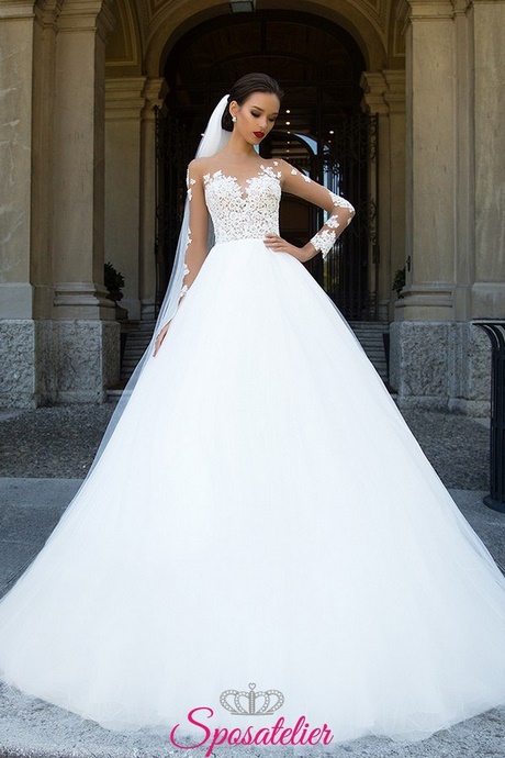 Abiti da sposa con swarovski