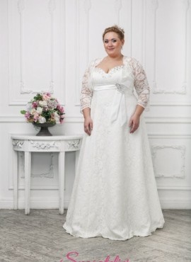 Abiti da sposa extra large