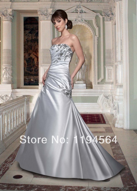 Abito da sposa argento