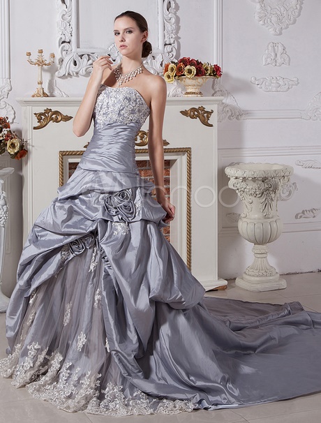 Abito da sposa argento