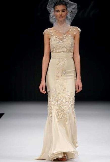 Abito da sposa champagne