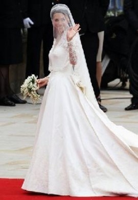 Abito da sposa di kate