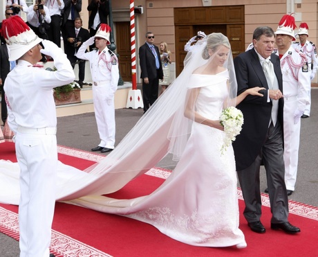 Abito da sposa principessa di monaco