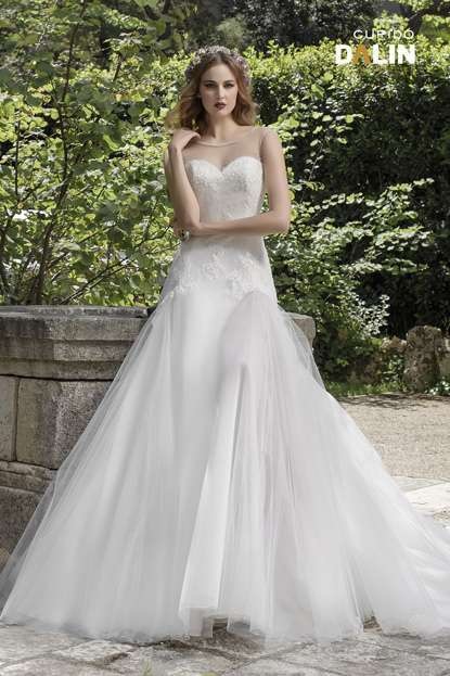 Abito da sposa redingote