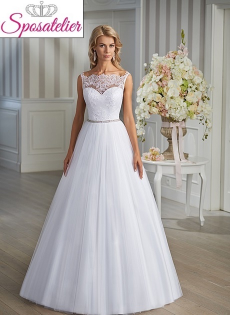 Abito da sposa trapezio