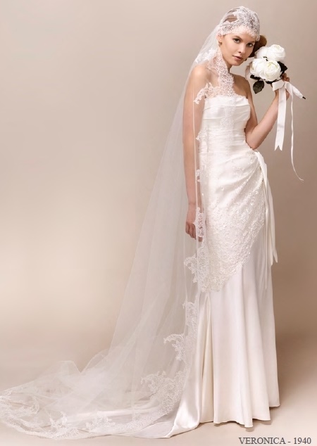 Abito sposa anni 40