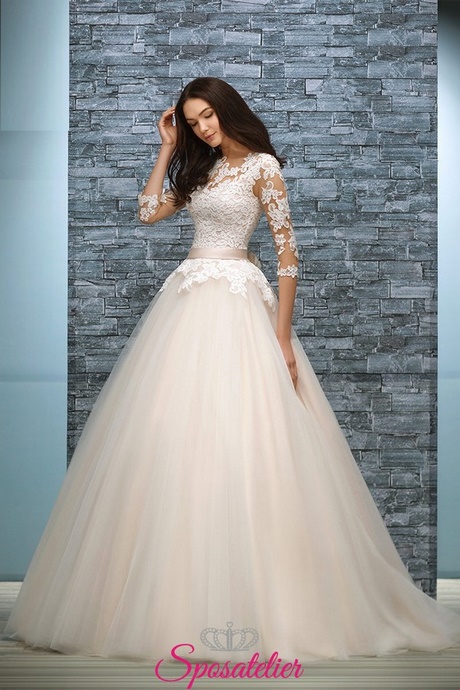 Abito sposa corpetto brillantinato