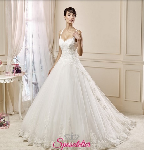 Vestito da sposa ampio