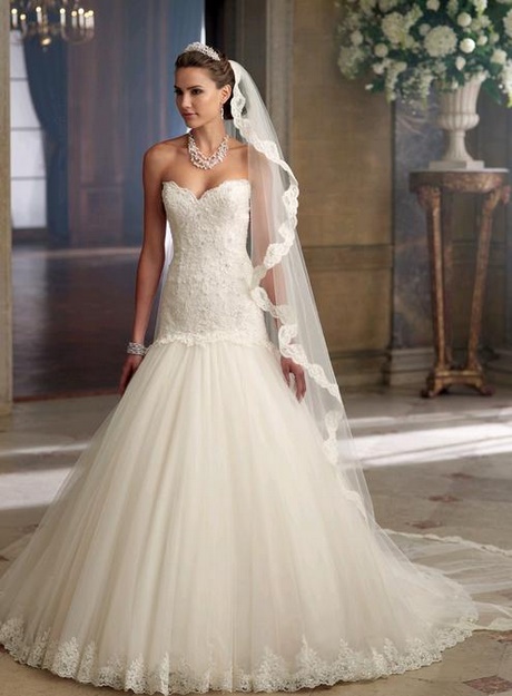 Vestito da sposa in tulle