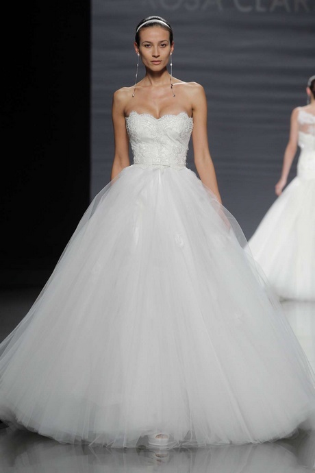 Vestito da sposa in tulle