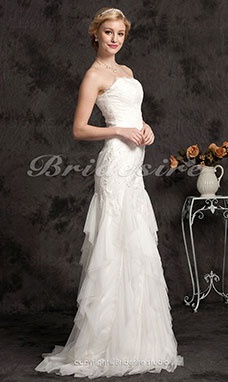 Vestito sposa sirena pizzo