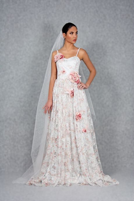 Vestiti da sposa grigio perla