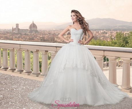 Vestito da principessa sposa