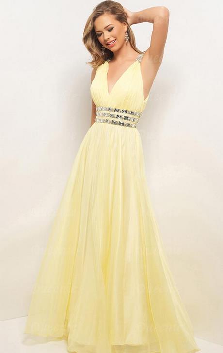 Vestito da sposa giallo