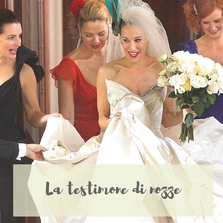 Abiti testimone della sposa