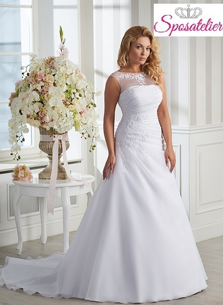 Vestiti da sposa taglie extra large