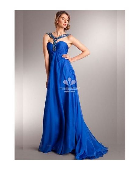 Vestiti lunghi eleganti blu