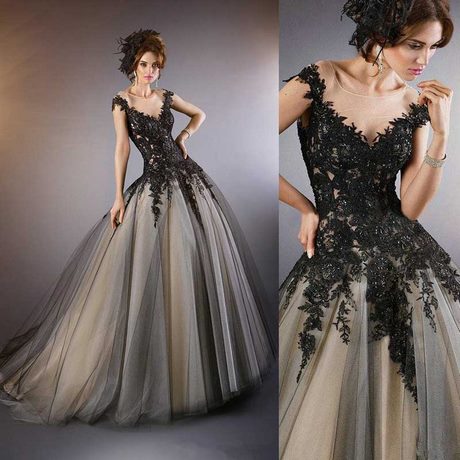 Vestito nero da sposa