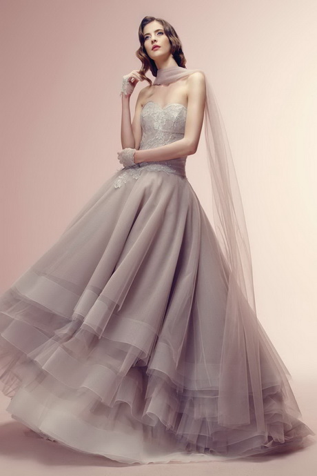 Abiti sposa colorati 2017