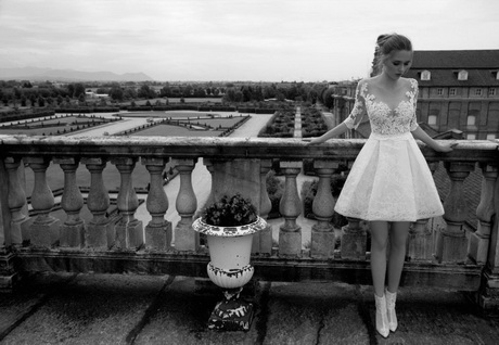 Abito sposa corto 2017