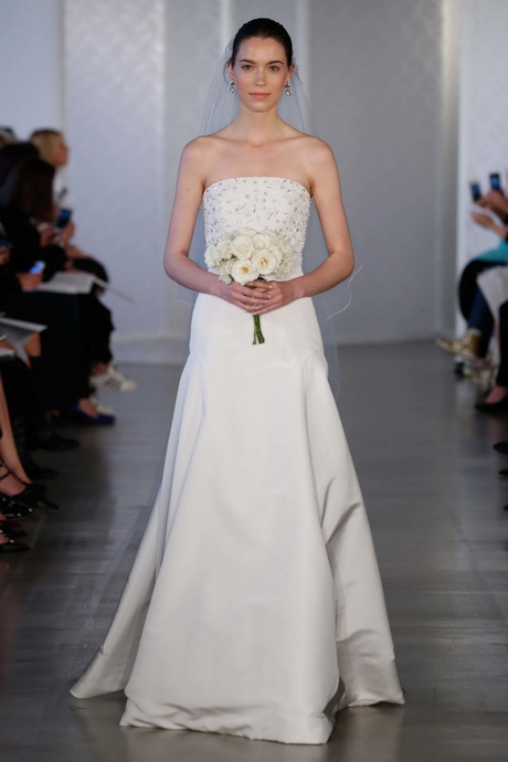 Oscar de la renta bridal 2017