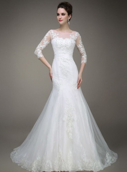 Vestiti da sposa accollati