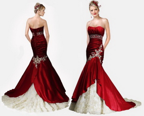 Abiti da sposa colore rosso