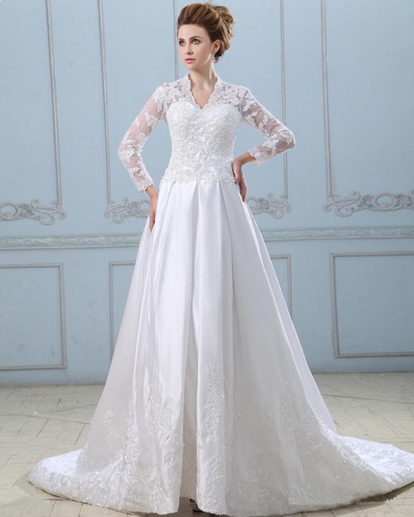 Abiti da sposa con maniche lunghe