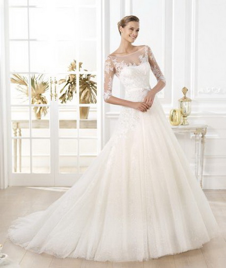 Abiti da sposa con pizzo 2014