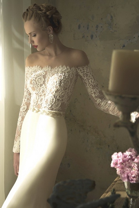 Abiti da sposa di pizzo francese