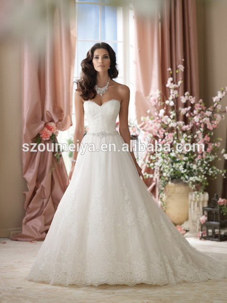 Abiti da sposa in pizzo francese 2014