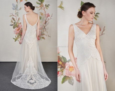 Abiti da sposa in pizzo francese 2014