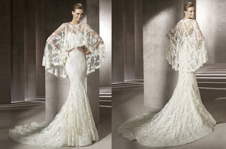 Abiti da sposa in pizzo francese 2015