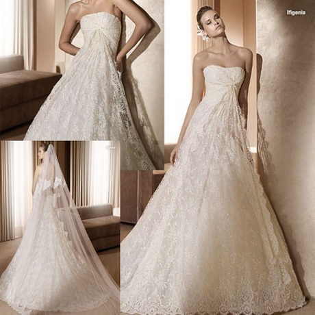 Abiti da sposa in pizzo francese