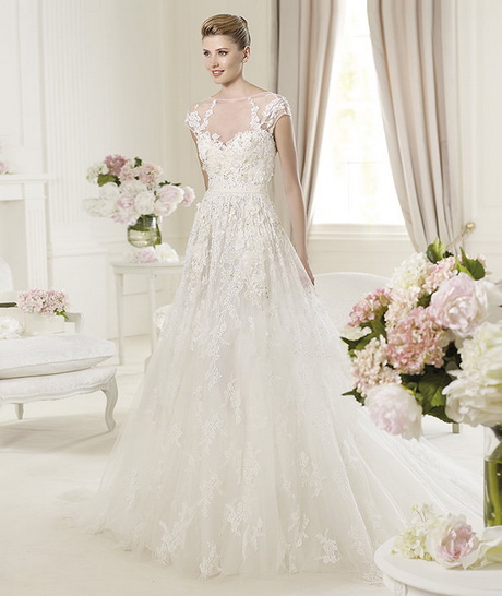 Abiti da sposa in tulle e pizzo