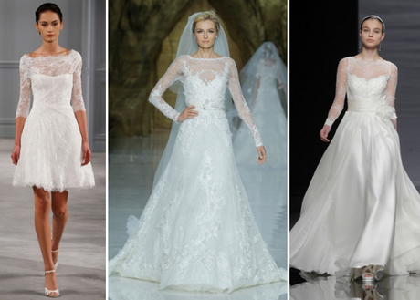 Abiti da sposa maniche lunghe 2014