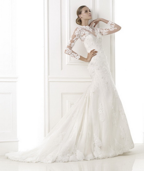 Abiti da sposa maniche lunghe 2015