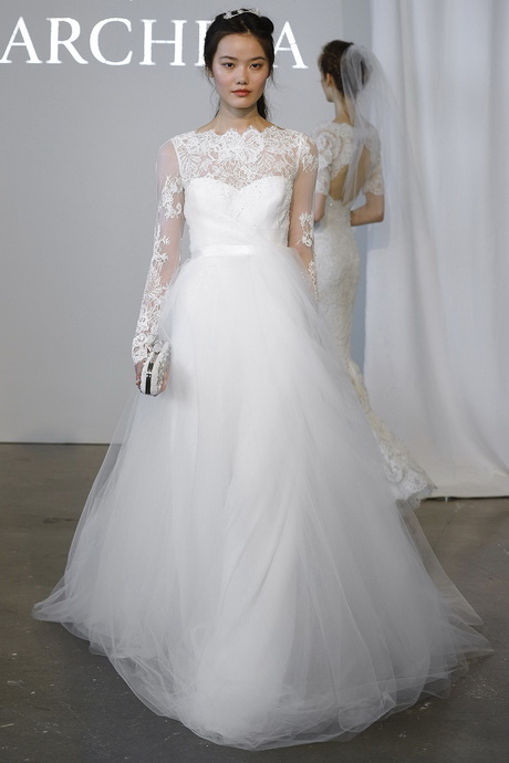 Abiti da sposa maniche lunghe 2015