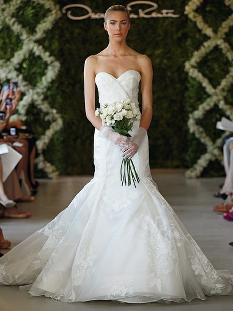 Abiti da sposa oscar de la renta 2015