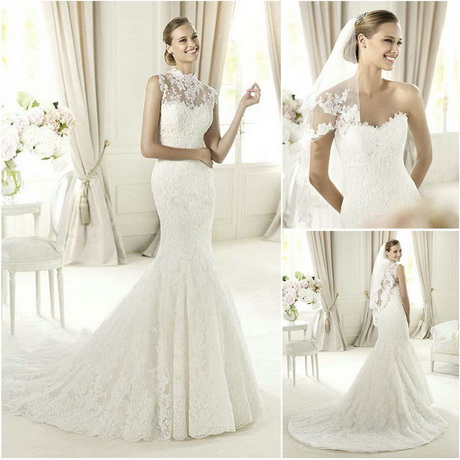 Abiti da sposa pizzo sirena