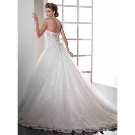 Abiti sposa organza e pizzo