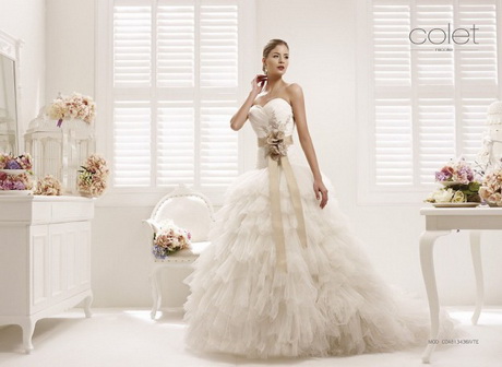 Abito da sposa colet 2014