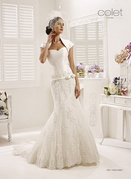 Abito da sposa colet