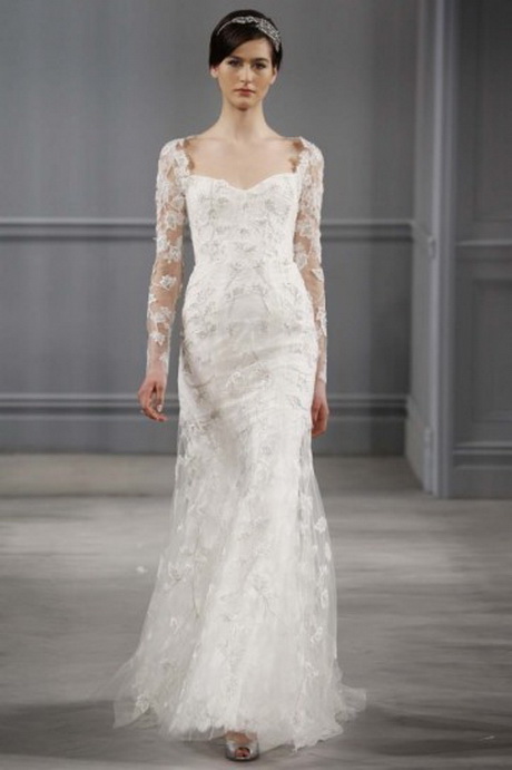 Abito da sposa maniche lunghe